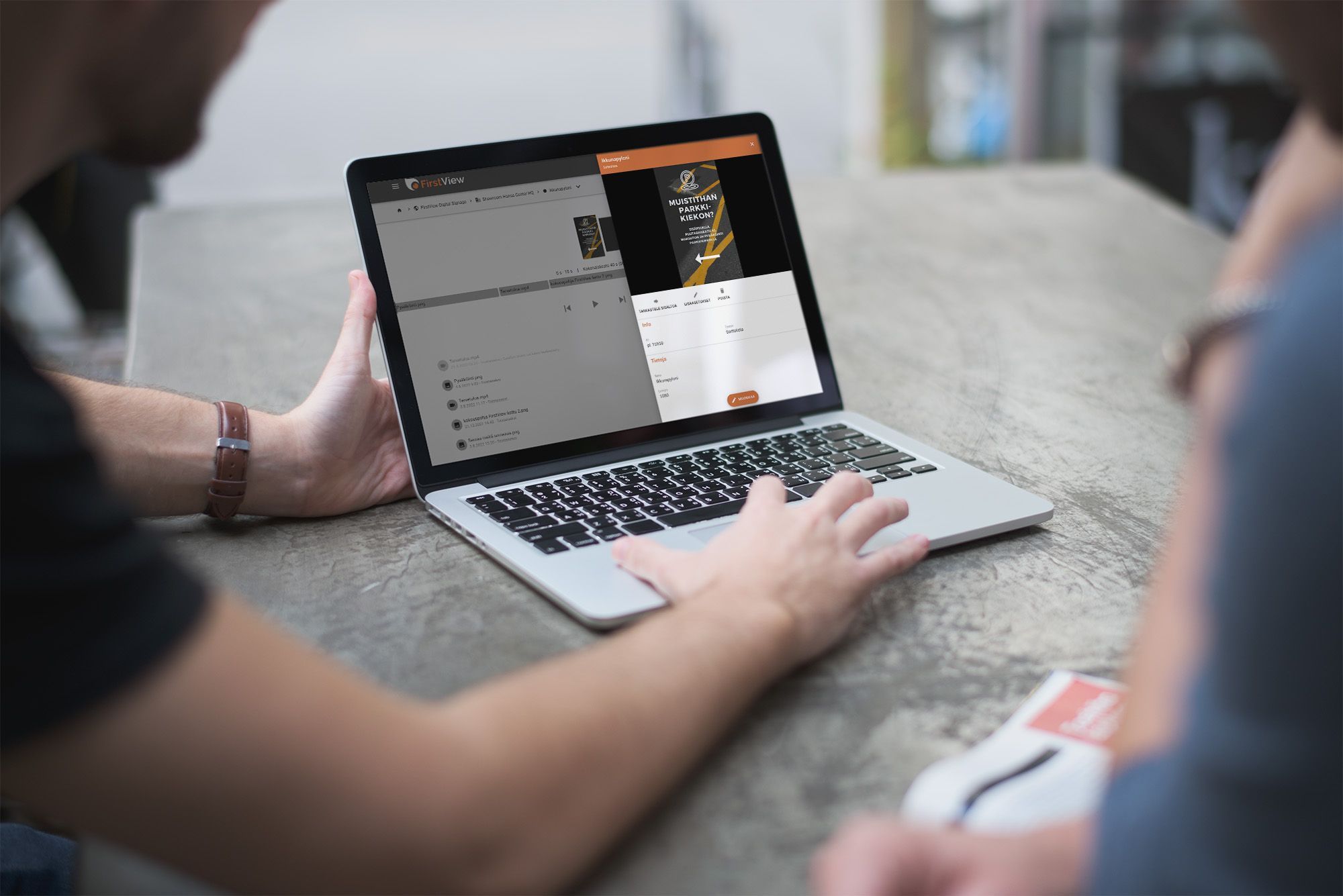 FirstView MediaCloud sisällönhtallinta