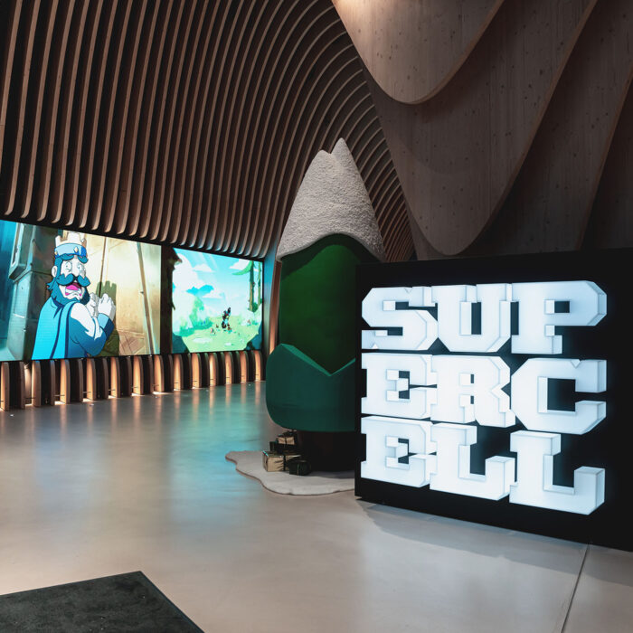 Supercell HQ lobby