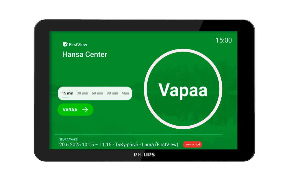 FirstDoor ovenpielinäyttö vapaa
